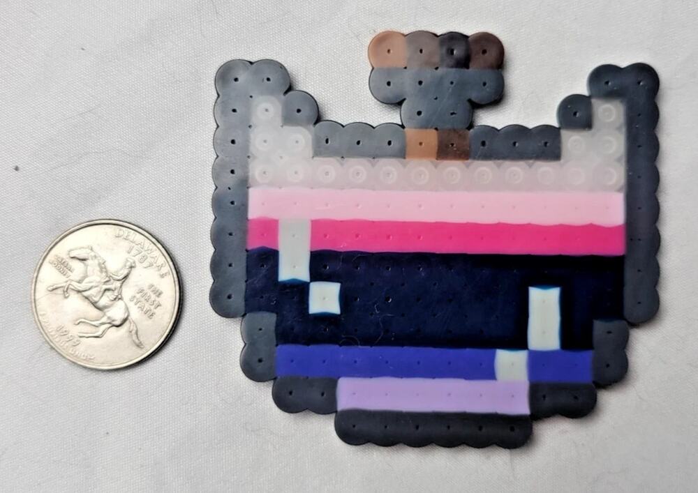 Omnisexual LGBT Potion Perler Pixel Art